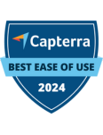 Capterra Best Ease of Use 2024