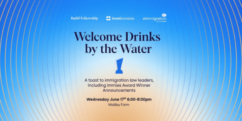 Welcome Drinks by the Water featured image