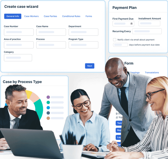 Corporate immigration law team uses immigration law software to manage cases across organization 