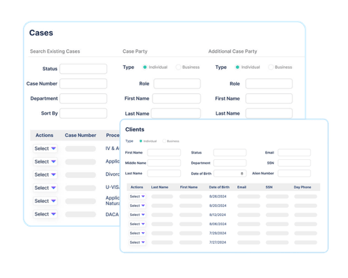 centralized case tracking